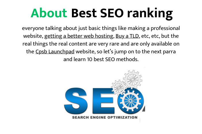 How To Improve SEO Rankings